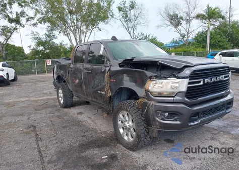 2021 Ram 2500 Big Horn 4X4 6'4 Box from USA, damaged, VIN 3C6UR5DLXMG591827